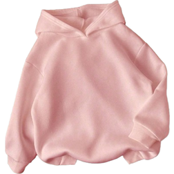 Shein Tween Girl Casual Long Sleeve Hoodie - Autumn/Winter