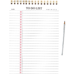 Shein 1pc Letter Graphic Planner, Simple Multi-purpose Checklist