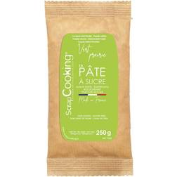 ScrapCooking 250 g Ljusgrön Sockerpasta