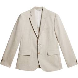 J.Lindeberg Elton U Super Linen Blazer - Grey