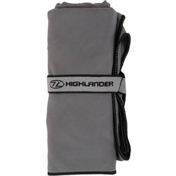 Highlander Outdoor Fibre Soft XL Bath Towel Grey (150x85cm)