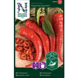 Nelson Garden Fröer Chilipeppar Cayenne Long Slim