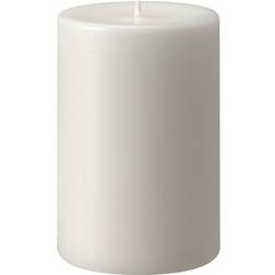 IKEA JUBLA Blockljus Utan Doft Vit 10 cm Stearinljus