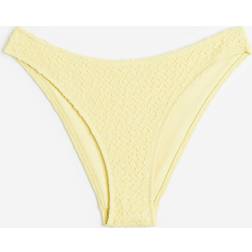 H&M Bikinitrusser Med Højt Skårne Ben - Gul