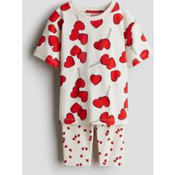 H&M 2-Piece Printed Set - Beige