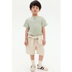 H&M Henley T-shirts 2-pack - Green
