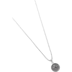 ASOS Waterproof Stainless Steel Necklace - Silver Tone
