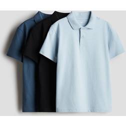 H&M Boys Cotton Polo Shirts - Blue