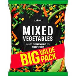 Iceland Mixed Vegetables 1.2kg 1200g 1pack