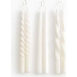 H&M 6-Pack Taper Candles White Candle