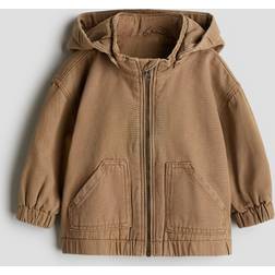 H&M Cotton Canvas Jacket - Beige
