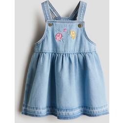 H&M Baby Denim Dungaree Dress - Blue