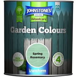 Johnstones Woodcare Garden Colours Wood Paint Spring Rosemary 1L