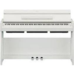Yamaha ARIUS YDP-S35 88-Key Slim-Body Console Digital Piano White Walnut YDPS35WH