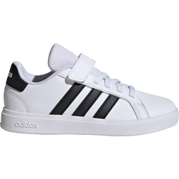 adidas Grand Court 2.0 EL JR sneakers FTWWHT/CBLACK/FTWWHT Barn
