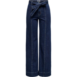 Only Onlmadison High Waist Wide Leg Fit Jeans