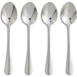 Dunelm Hampton Set of 4 Silver Teaspoons Tea Spoon 15cm 4pcs