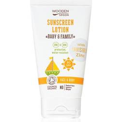 Wooden spoon Sunscreen Lotion Baby & Family SPF 30 150ml