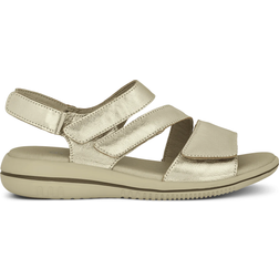 Green Comfort Leaf Sandal - Guld
