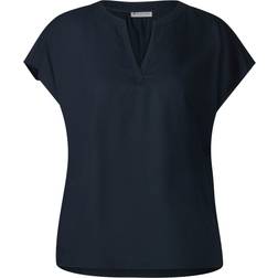 Street One Frauen Bluse - Dunkelblau