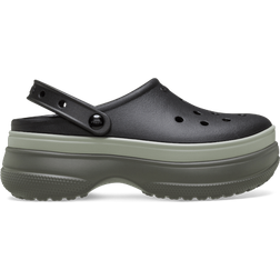 Crocs Classic Stacked Clogs - Schwarz