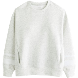 Abercrombie & Fitch YPB NeoKNIT Crew Light Heather Gray