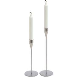 Piet Hein Venus Jupiter Lysestage 2 Stk H 21/29 cm Rustfrit Stål Fyrfadsstage