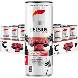 Celsius Summer Vibe Raspberry Peach 24x355ml 24 st