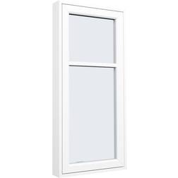 Sparvinduer TS1102 PVC Tophængte vinduer Vindue med 3-lags glas 40x45cm