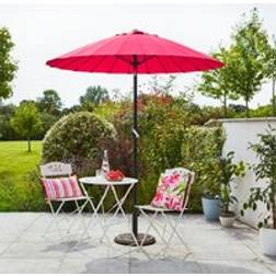 Dunelm Fuschia Pink Shanghai Parasol 2m
