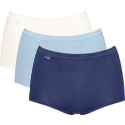 Sloggi Basic Plus Maxi C3P Trosor - Navy/Blue