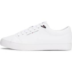 Tommy Hilfiger Debossed Logo Trainers - White