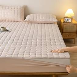 Ventilerande 200 x 200 + 20 cm Madrasskydd Vit (200x200cm)