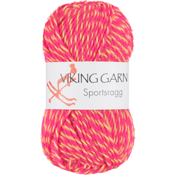 Viking of Norway Garn Sportsragg 557 Multi Rosa Gul