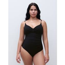 Chantelle Icon Covering Underwired Swimsuit - Sort