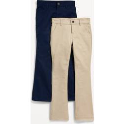 Old Navy School Uniform Boot-Cut Pants 2-Pack - Girls