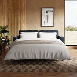 Dunelm Zoe Casual Sit Velvet Bed Sofa 3 Seater