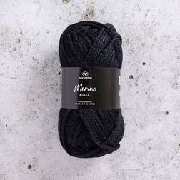 Svarta Fåret Merino Maxi Garn 501 Svart