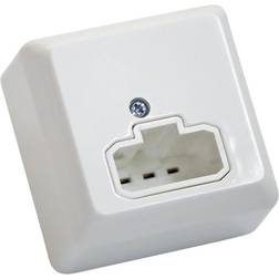 Electrica Lamputtag DCL Vägg Utanpåliggande 6A 230V Vit