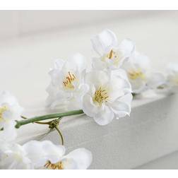Dunelm Cherry Blossom Garland White Artificial Plant