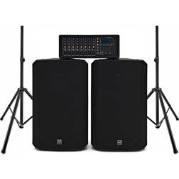SubZero SZPA-815 300W 15" PA System with Stands