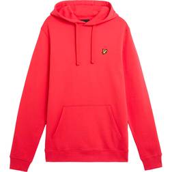 Lyle & Scott Pullover Hoodie Mellanlager Röd
