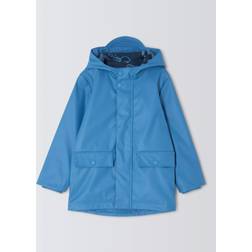 John Lewis Kids' Dinosaur Lined Mac - Blue