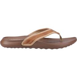 Hey Dude Myers Flip Flops - Lion Orange/Brown