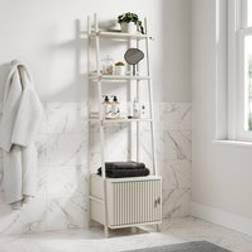Dunelm Elsie Ladder Shelf Stone Shelving System