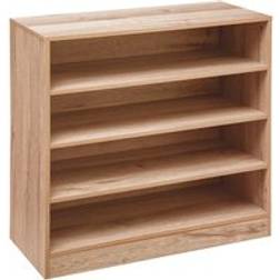Dunelm Natural 12 Pair Storage Unit Shoe Rack