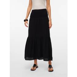 Vero Moda Vmpernilla Lång Kjol - Black