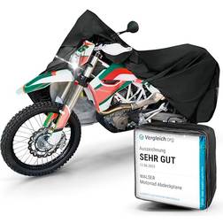 Walser Motorrad Abdeckplane Aus PVC - Schwarz