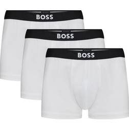 BOSS Boxerkalsonger Trunk One 3-pack - Vit