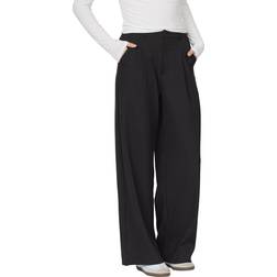 Sisters Point Bukser Med L'Gfolder GREAT-PA - Black